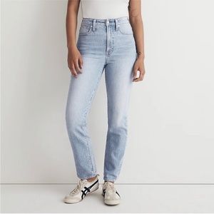 Madewell The Curvy Perfect Vintage Jean, Merle wash size 27 style #K7526
